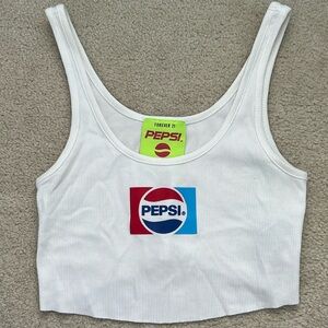 Forever 21 Pepsi tank top size medium